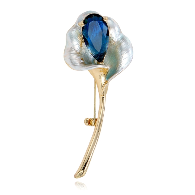Formal Wear Jewelry For Women - Ornamen Berlian Imitasi Tekstur Campuran Pin