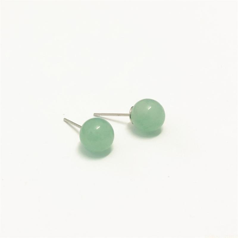 Women Formal Wear Designers - 31BF Anting Manik Bulat Kristal Alami
