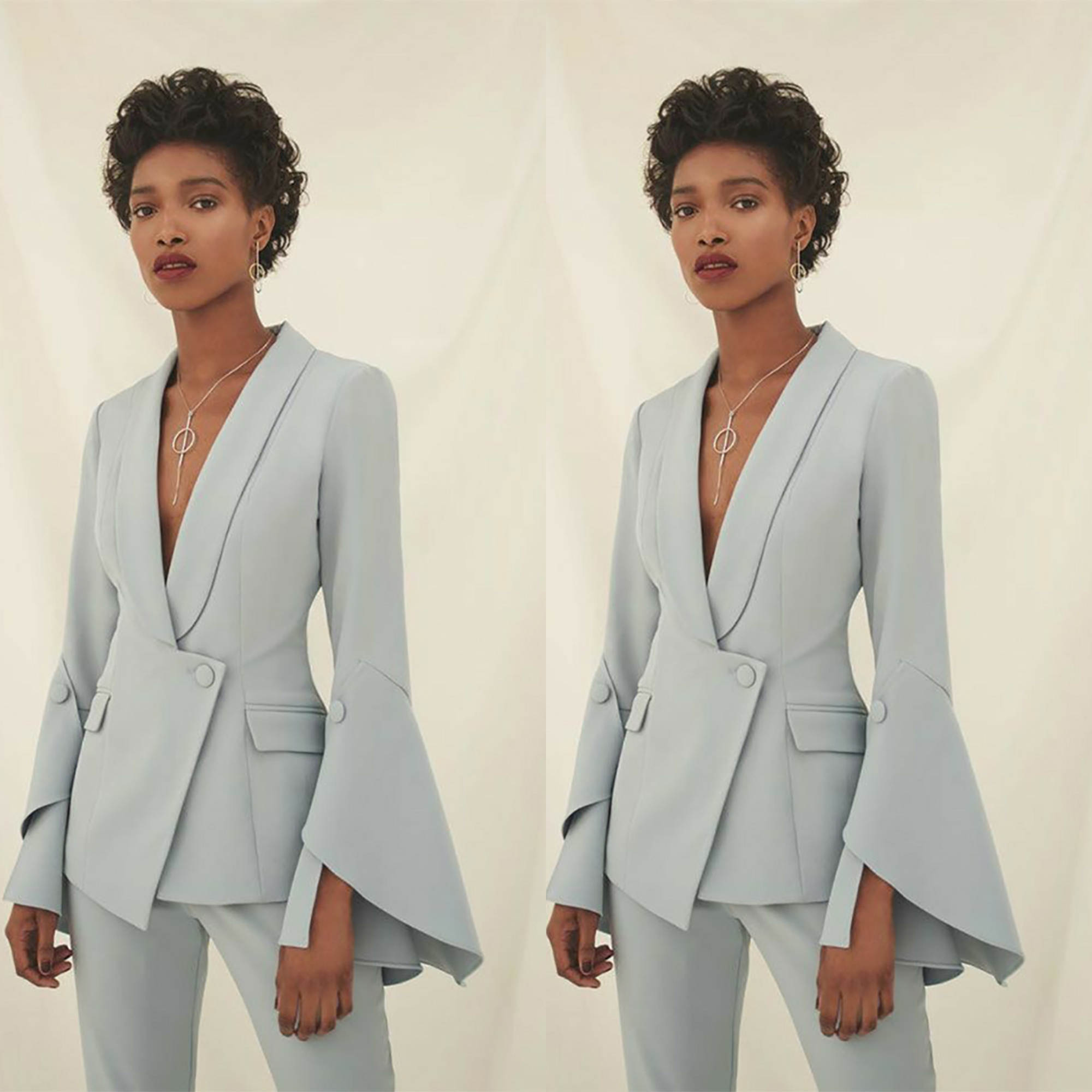 Unique Women'S Formal Wear - Setelan jas wanita desainer unik setelan