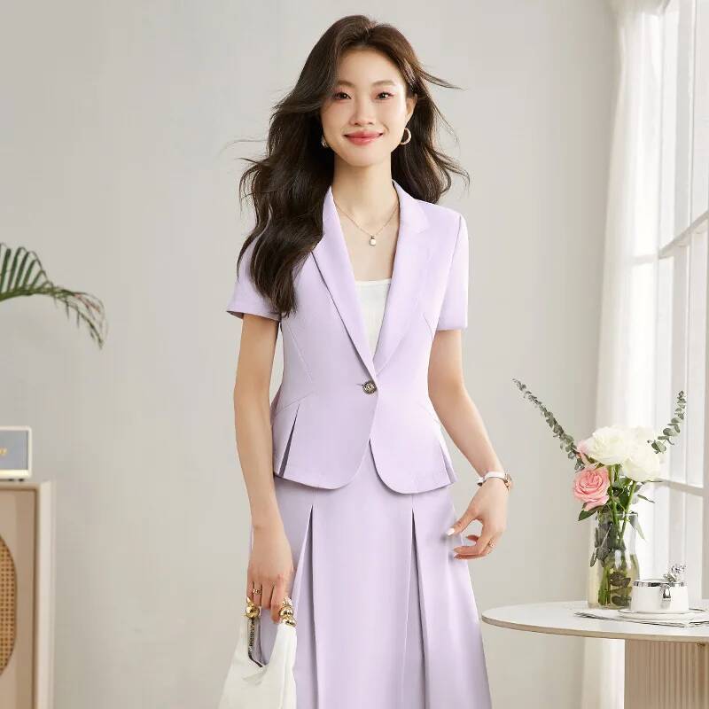 Women Formal Wear Interview - Setelan Bisnis Formal Elegan dengan Rok