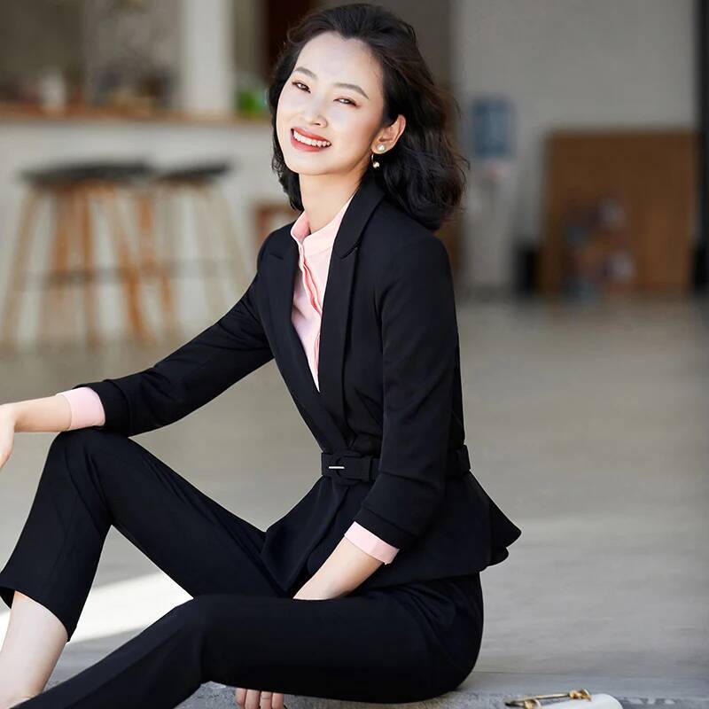 Women Formal Wear Interview - Blazer Bisnis Wanita Formal, Setelan Rok
