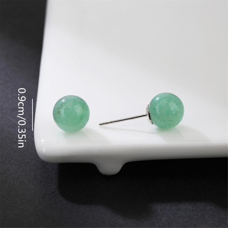 31BF Anting Manik Bulat Krista - Women Formal Wear Designers ulasan dan harga