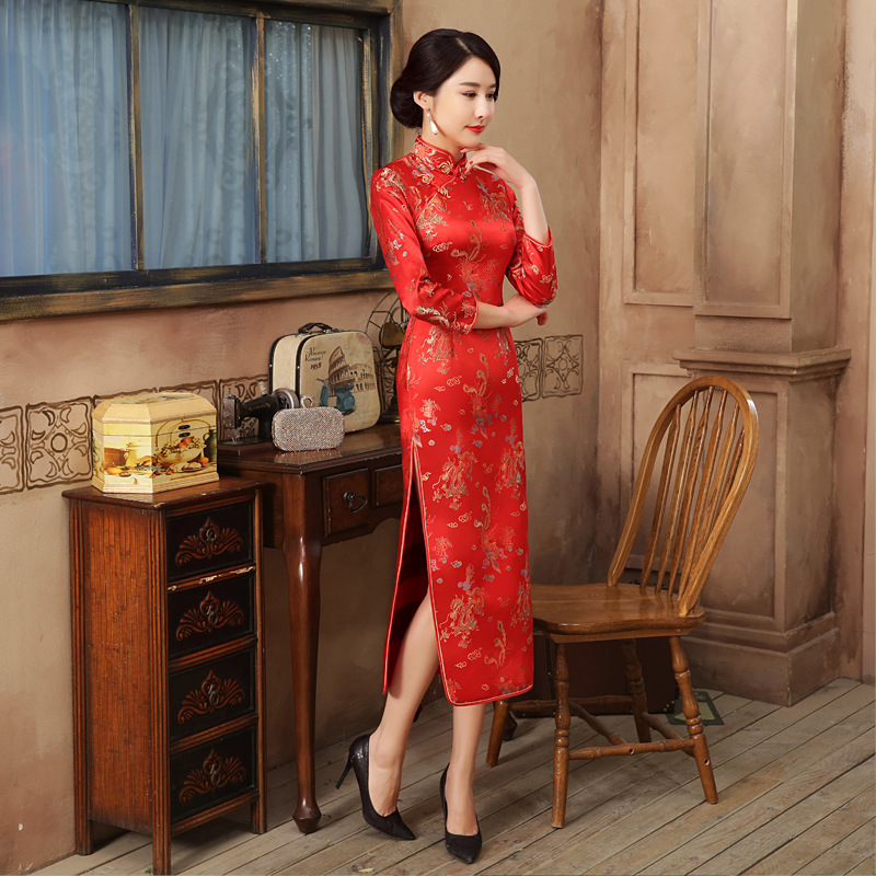 Gaun Qipao Pesta Pernikahan Pe - Formal Wear For Women Xl ulasan dan harga