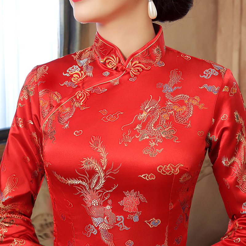 Gaun Qipao Pesta Pernikahan Pe - Formal Wear For Women Xl ulasan dan harga