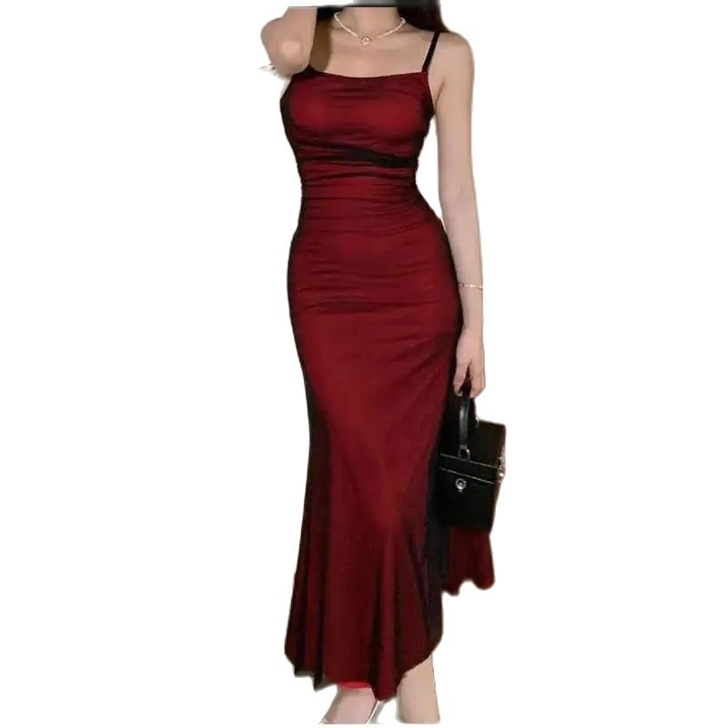 Gaun Maxi korset Bodycon tanpa - Formal Wear For Women Xl ulasan dan harga